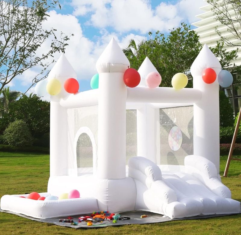 White Bounce House