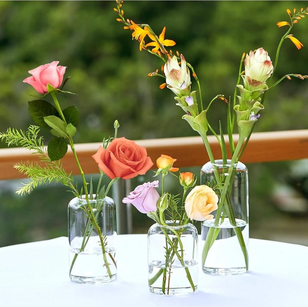 Modern Bud vases set of 3