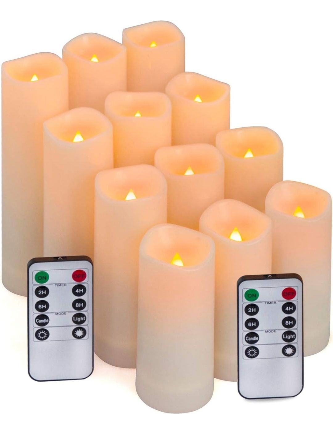 Battery Operated Pillar Candles