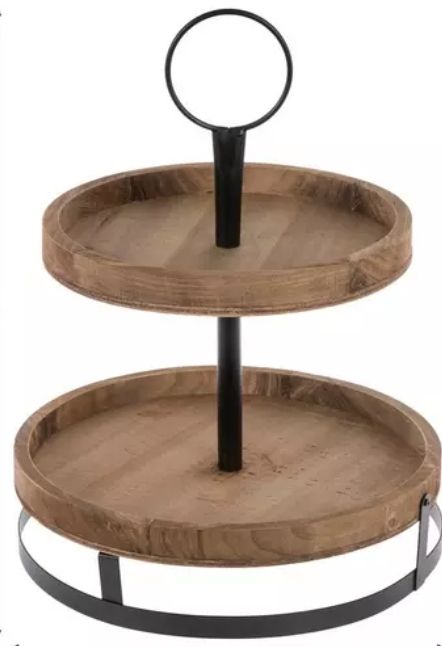 2 Tier Serving Tray