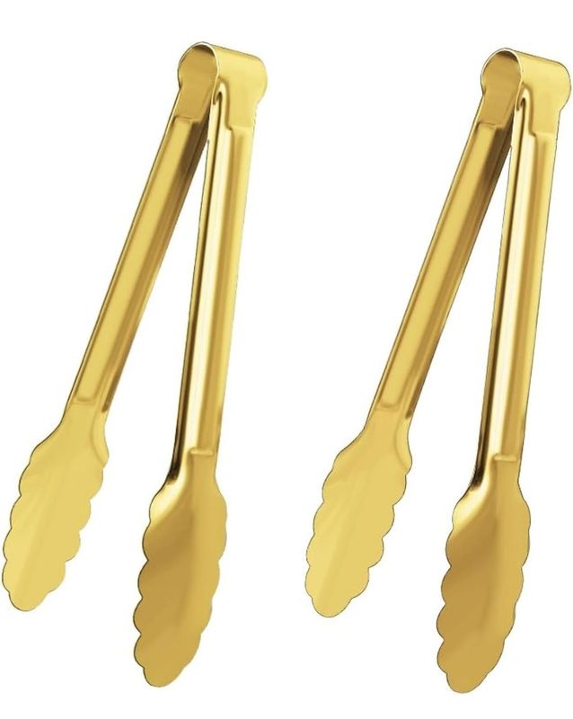 Gold Tongs