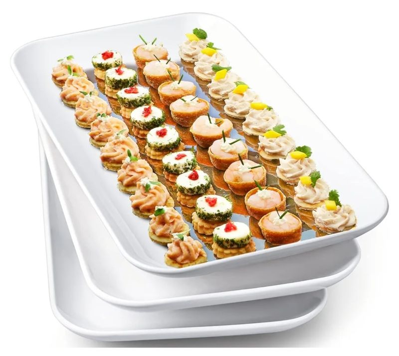 Glass Serving Platters