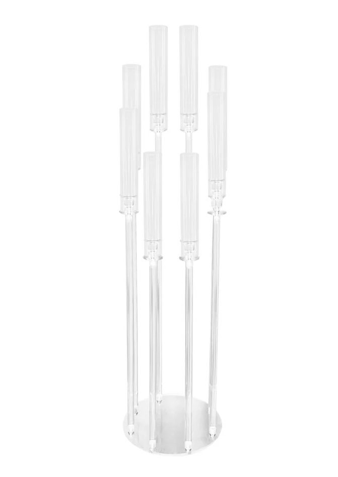 8 Arm Acrylic Candelabra