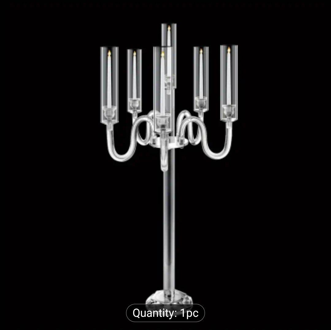 Acrylic Candelabra