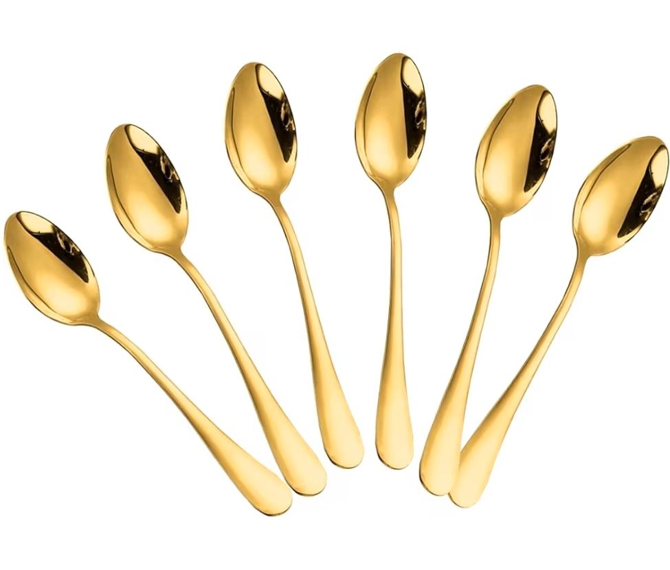Gold Spoon Set (10)
