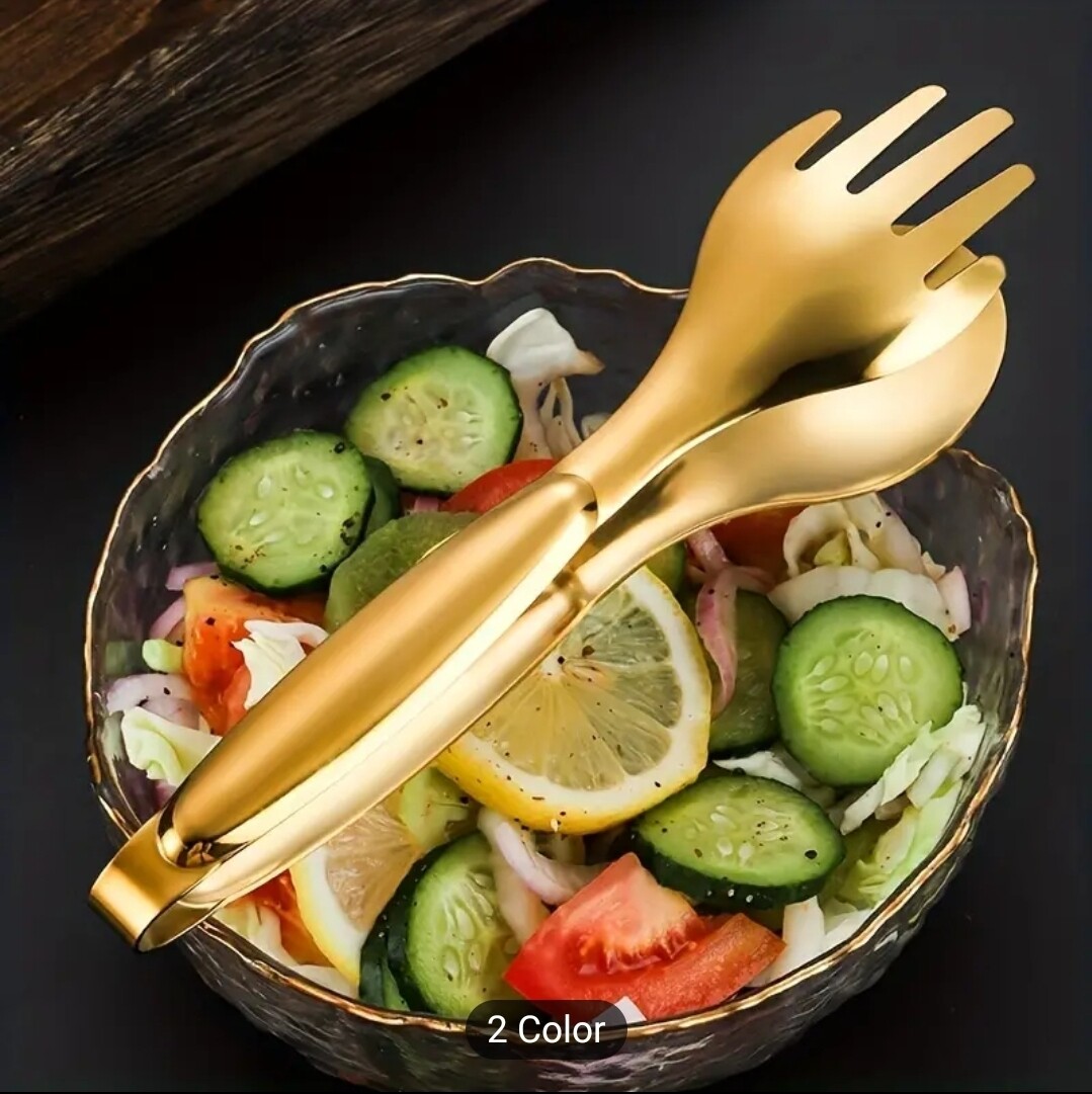 Gold Tongs