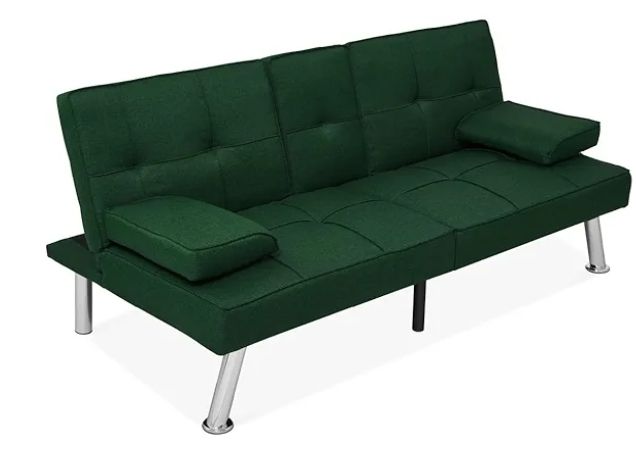 Modern Emerald Green Couch