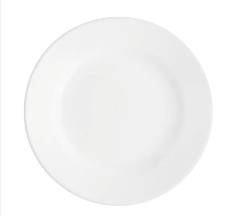 White Salad Plate Set (10)