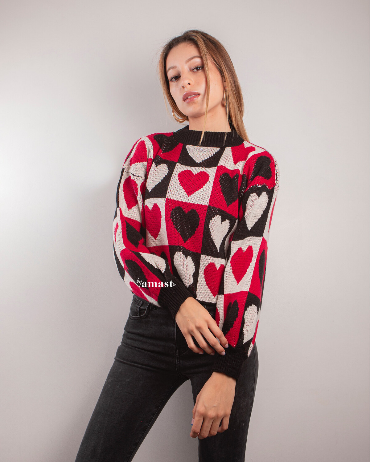 Sweater Love Quadri Premium 