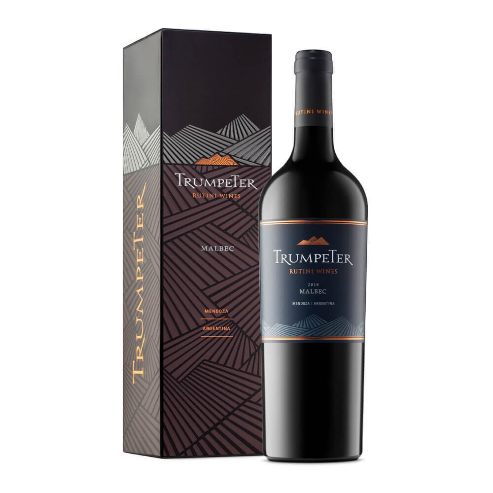 ESTUCHE TRUMPETER MALBEC 1x750