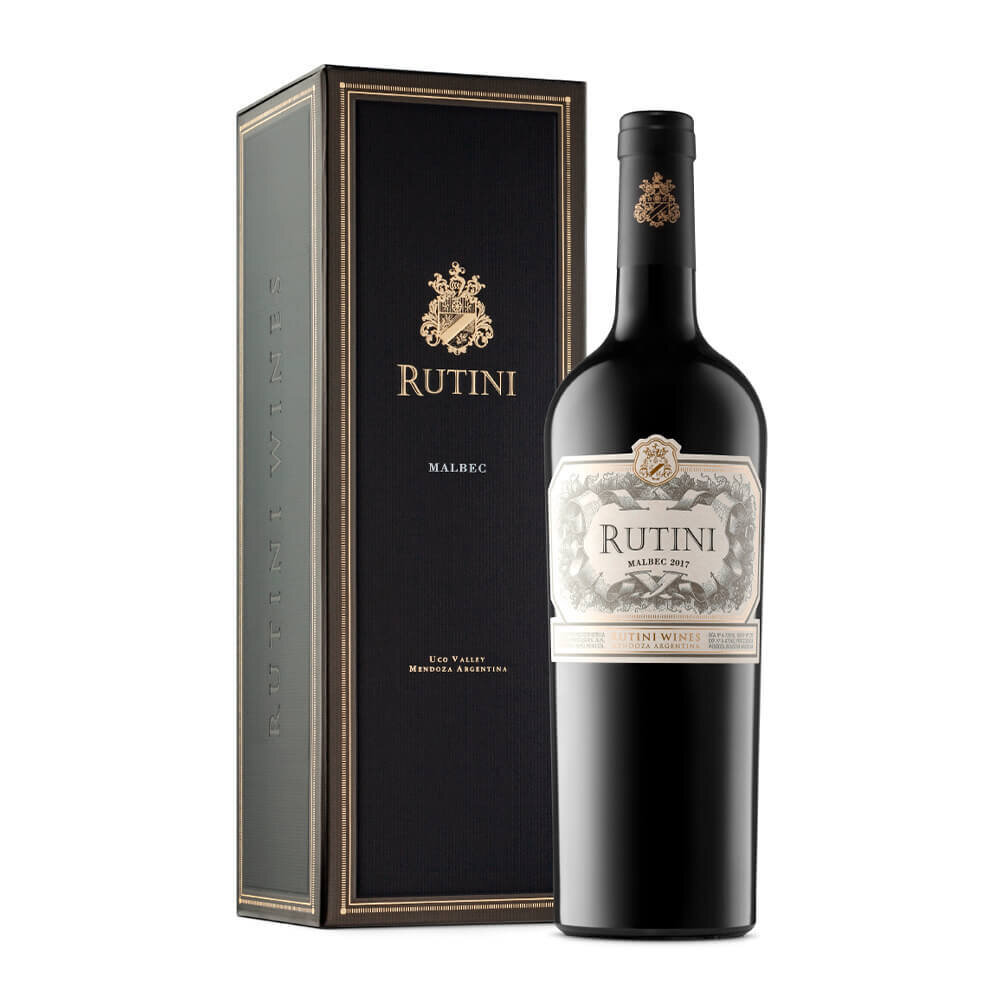 ESTUCHE RUTINI MALBEC 1x750