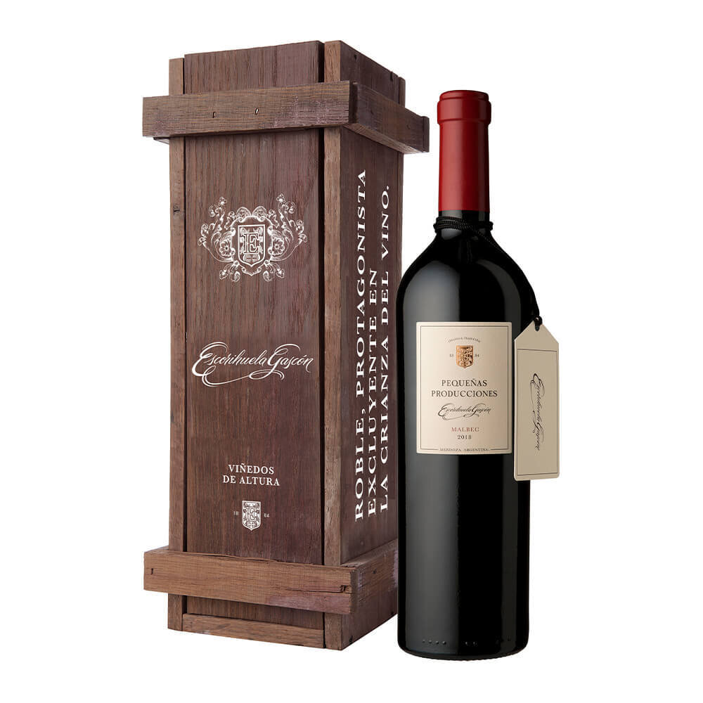 ESTUCHE PEQUEÑAS PRODUCIONES MALBEC 1x750