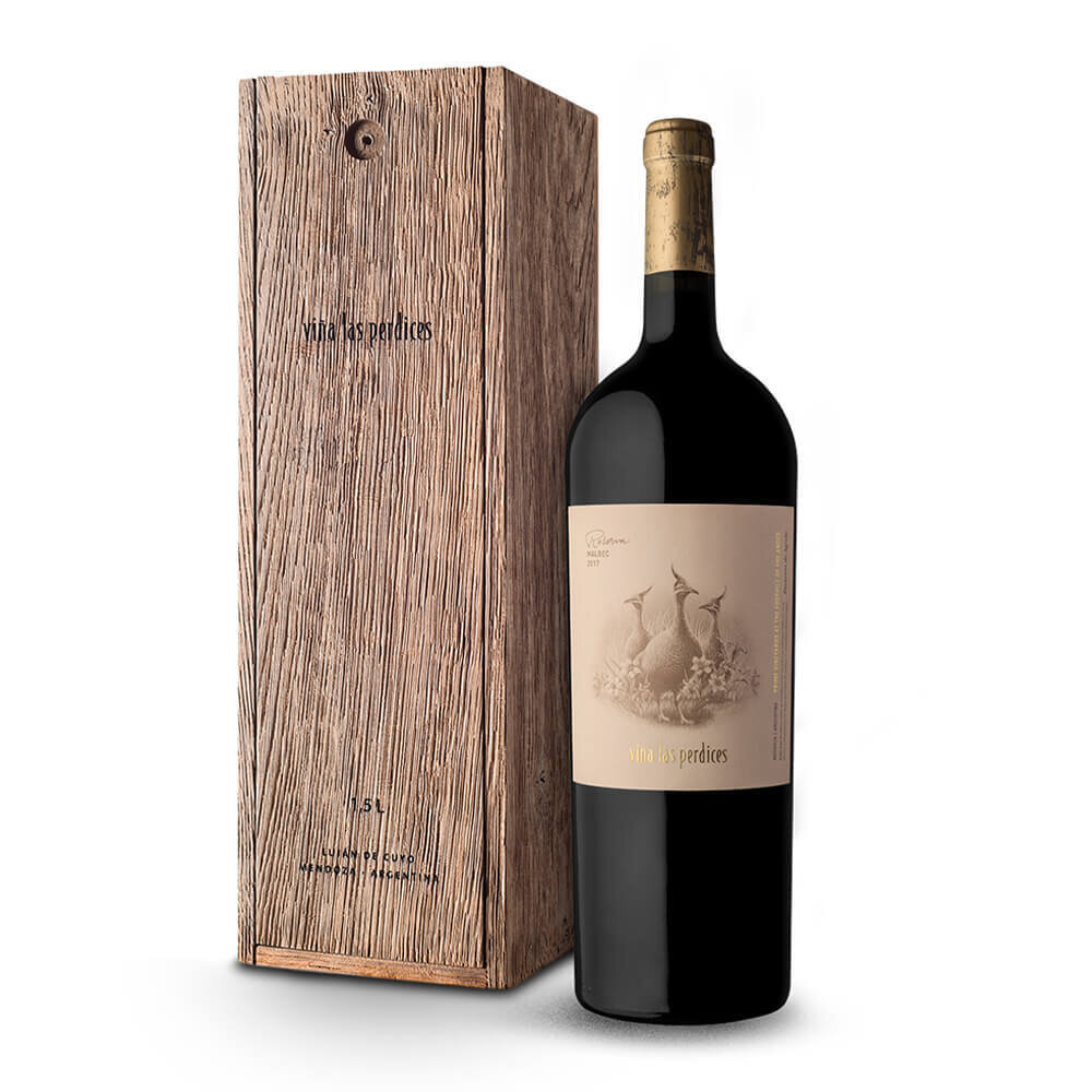 ESTUCHE LAS PERDICES RESERVA MALBEC 1x1500