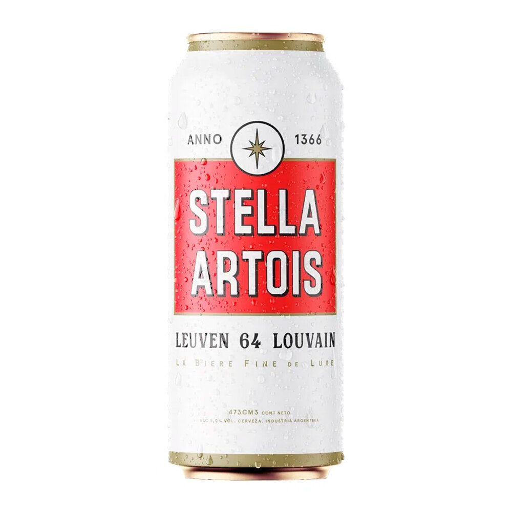 CERVEZA STELLA ARTOIS LATA x473