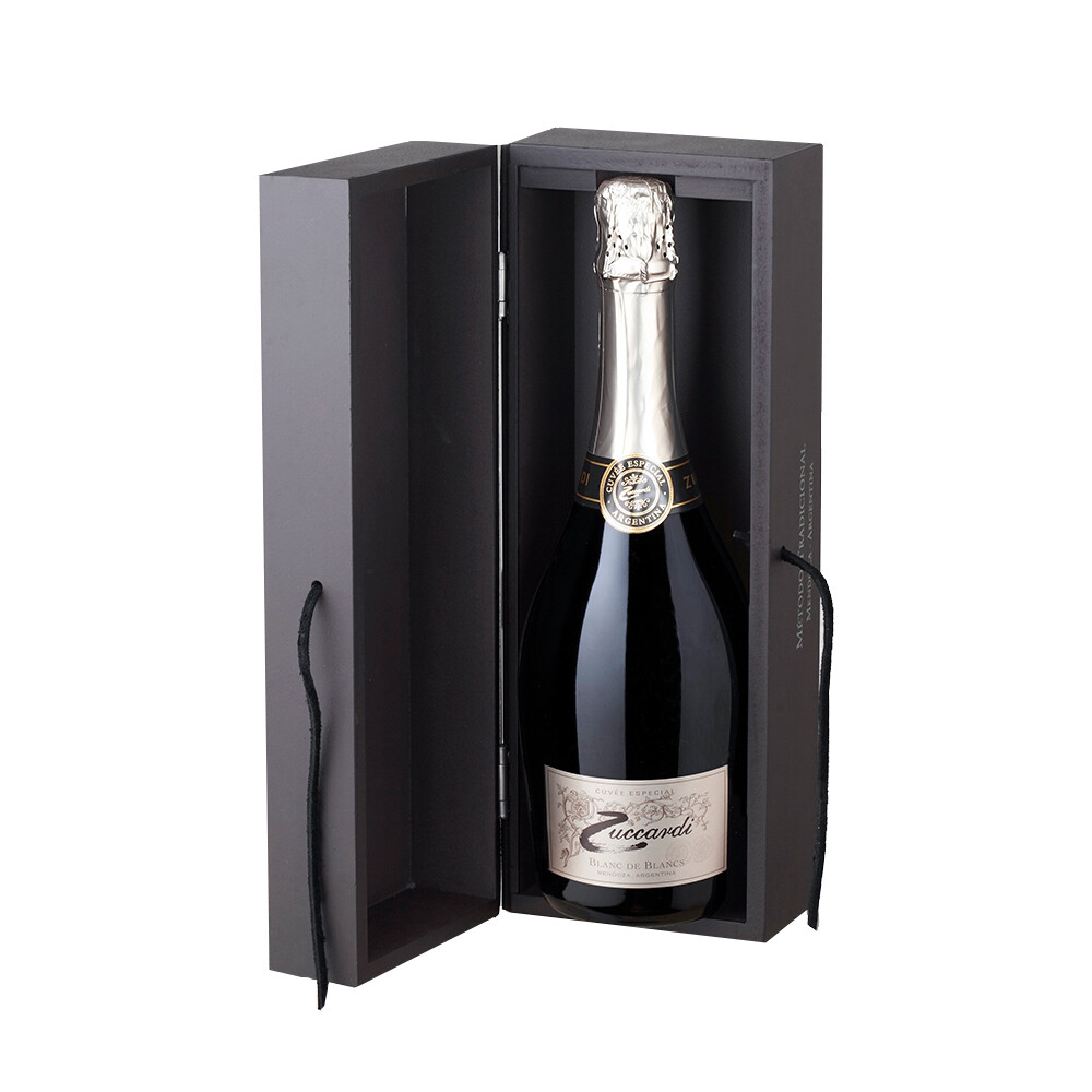 ESTUCHE ESPUMANTE ZUCCARDI BLANC DE BLANCS 1x750