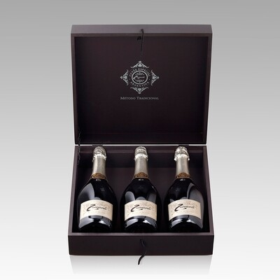 ESTUCHE ESPUMANTE ZUCCARDI BLANC DE BLANCS 3x750