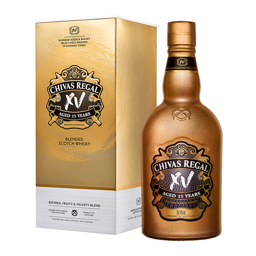 WHISKY CHIVAS 15 AÑOS CLEAR 1x750