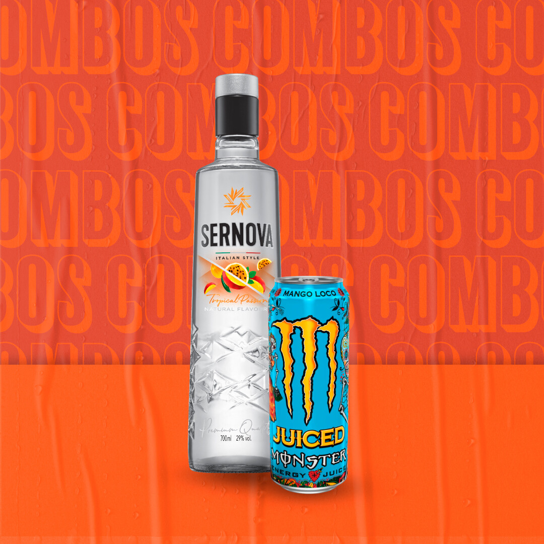 COMBO SERNOVA TROPICAL P.+ 2 MONSTER A ELECCION