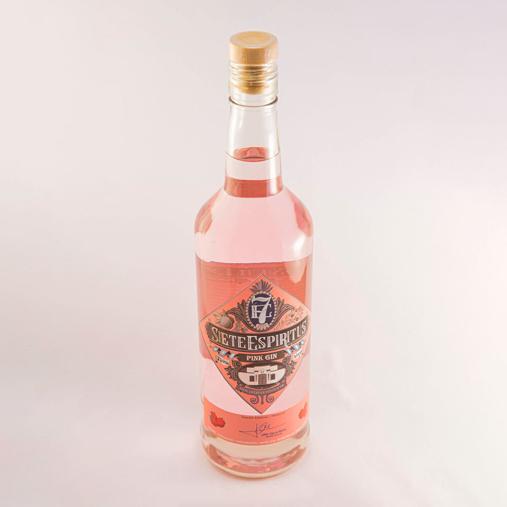 GIN SIETE ESPIRITUS PINK x750