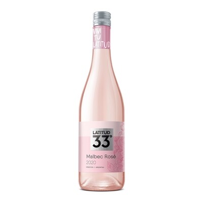 LATITUD 33 MALBEC ROSE x750