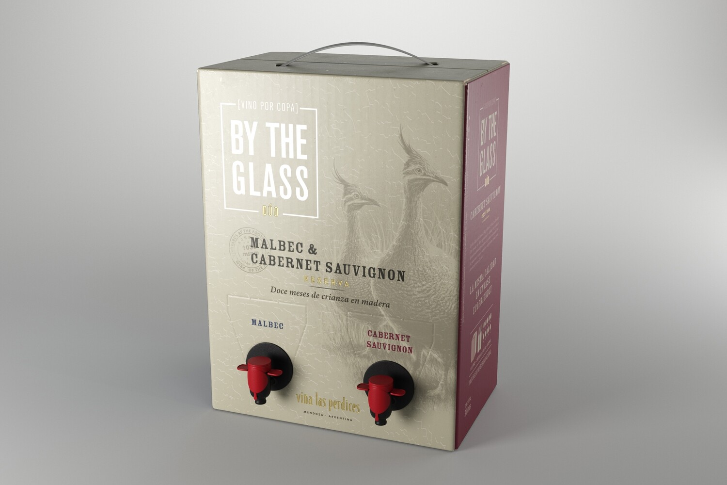 LAS PERDICES BOX DUO MALBEC-CABERNET x3 LITROS