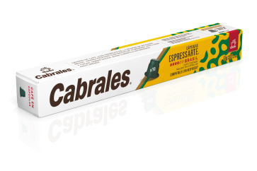 CAFE CABRALES CAPSULA NESPRESSO BRASIL x10 UNIDADES