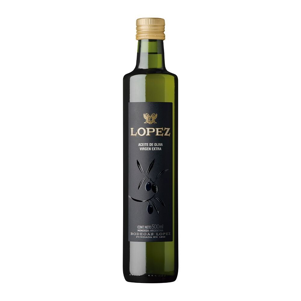 ACEITE DE OLIVA LOPEZ BOTELLA x500