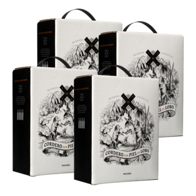 CORDERO CON PIEL DE LOBO BOX x3000