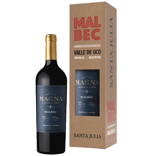 ESTUCHE SANTA JULIA MAGNA MALBEC 1x750