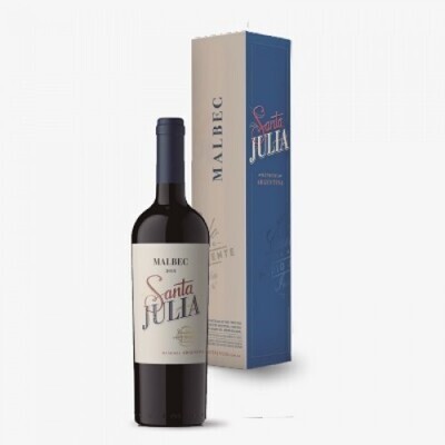 ESTUCHE SANTA JULIA MALBEC 1x750