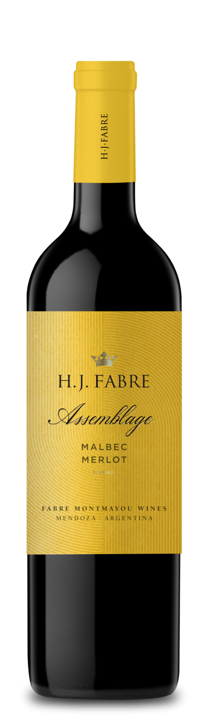 HJ FABRE ASSEMBLAGE MALBEC - MERLOT x750