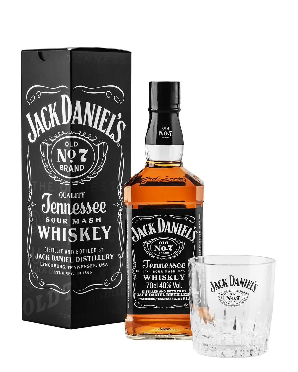 ESTUCHE JACK DANIELS N°7 x700 + 1 VASO