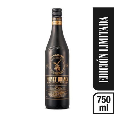 FERNET BRANCA 180 AÑOS ANIVERSARIO x 750