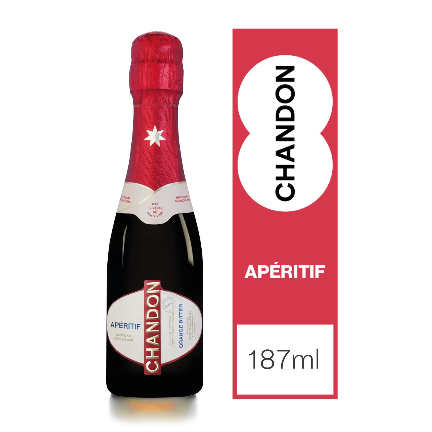 ESPUMANTE CHANDON APERITIF x187 cc.
