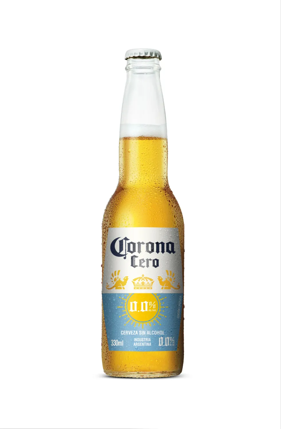 CORONA 0% ALCOHOL x 330 cc