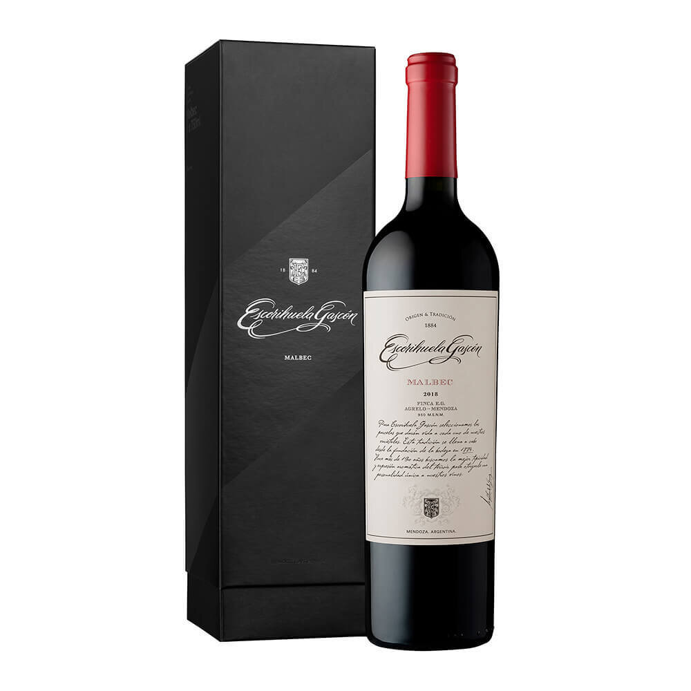 ESTUCHE ESCORIHUELA GASCON  MALBEC 1x750