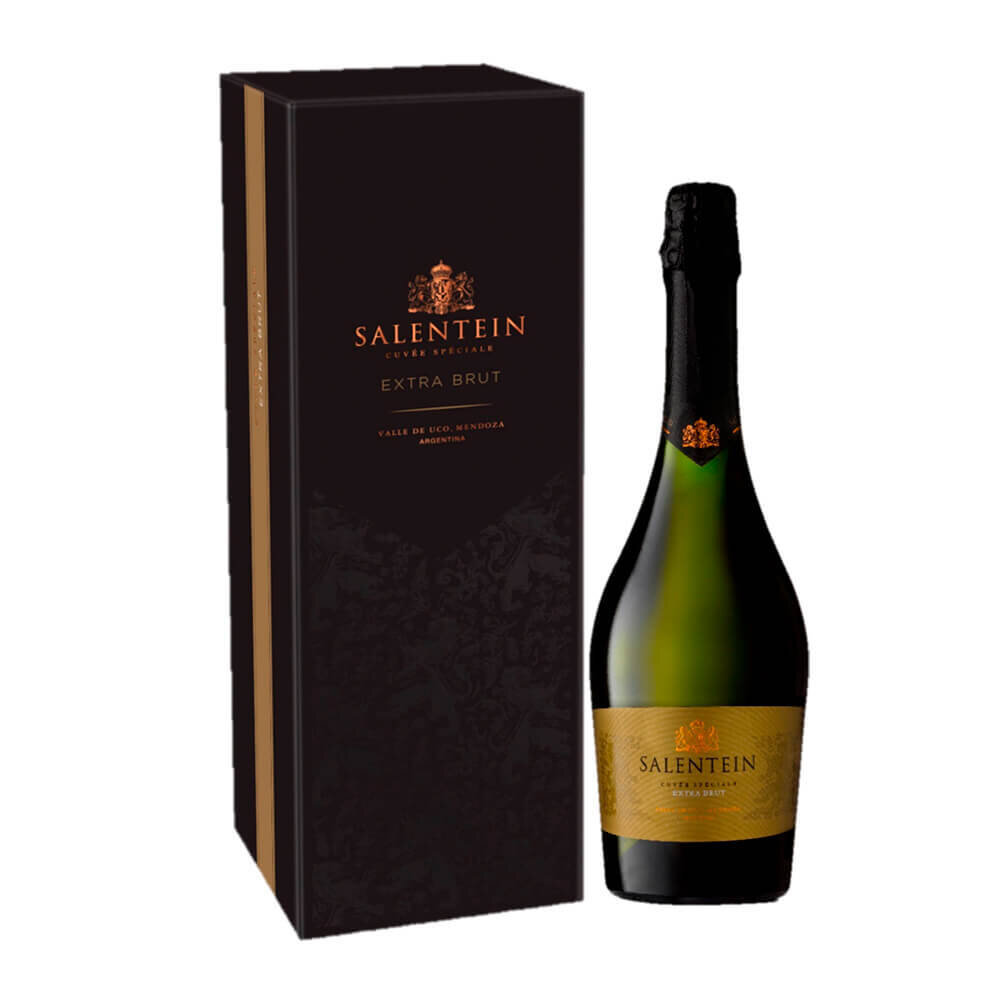ESTUCHE ESPUMANTE SALENTEIN EXTRA BRUT 1x750