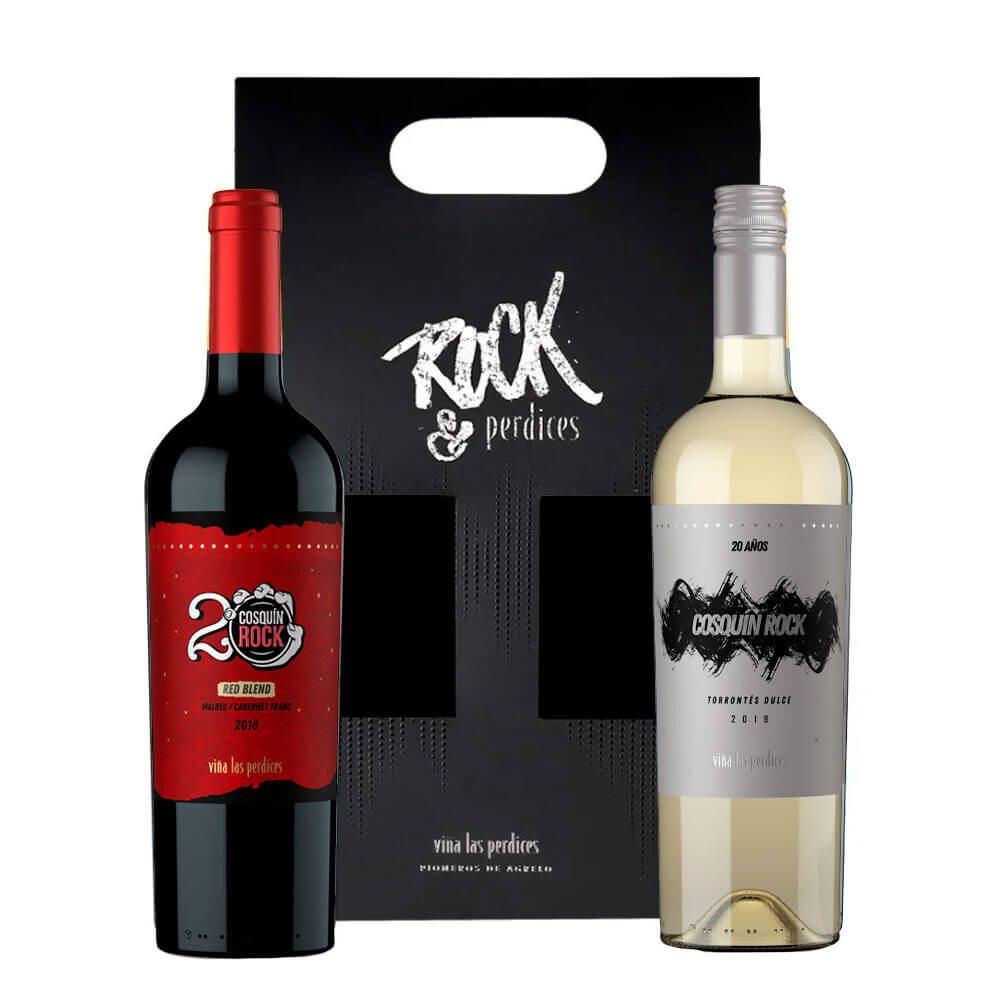 ESTUCHE LAS PERDICES COSQUIN ROCK 2x750