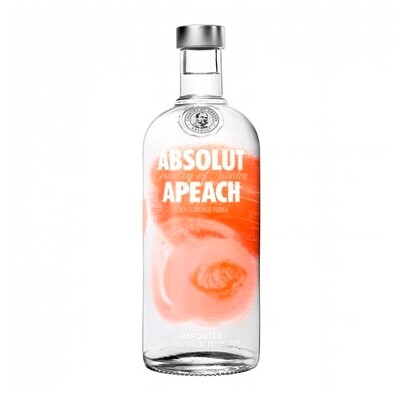 VODKA ABSOLUT DURAZNO x750