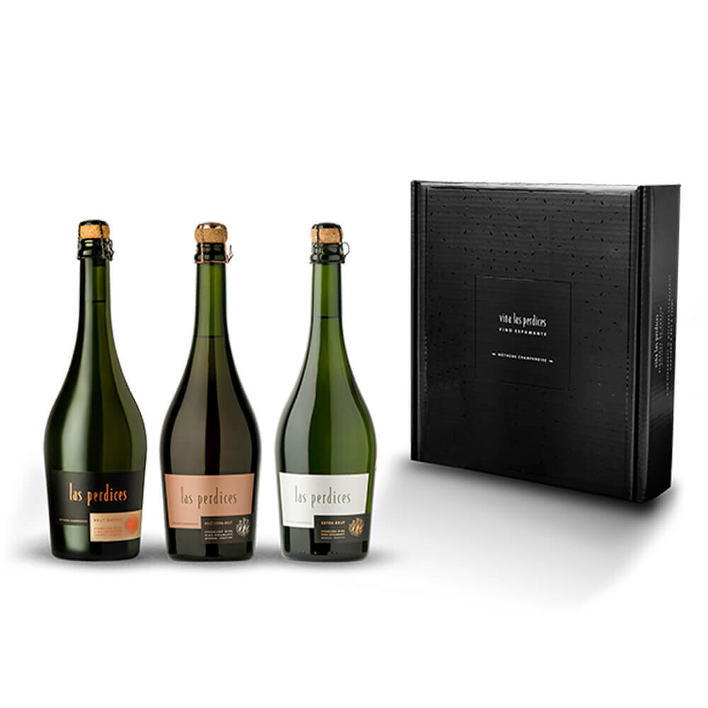 ESTUCHE ESPUMANTE VLP CHAMPENOISE MIX 3x750