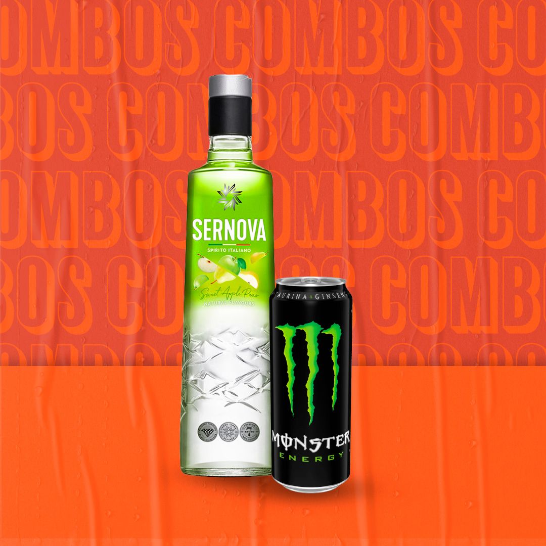 COMBO SERNOVA APPLE PEAR + 2 MONSTER GREEN