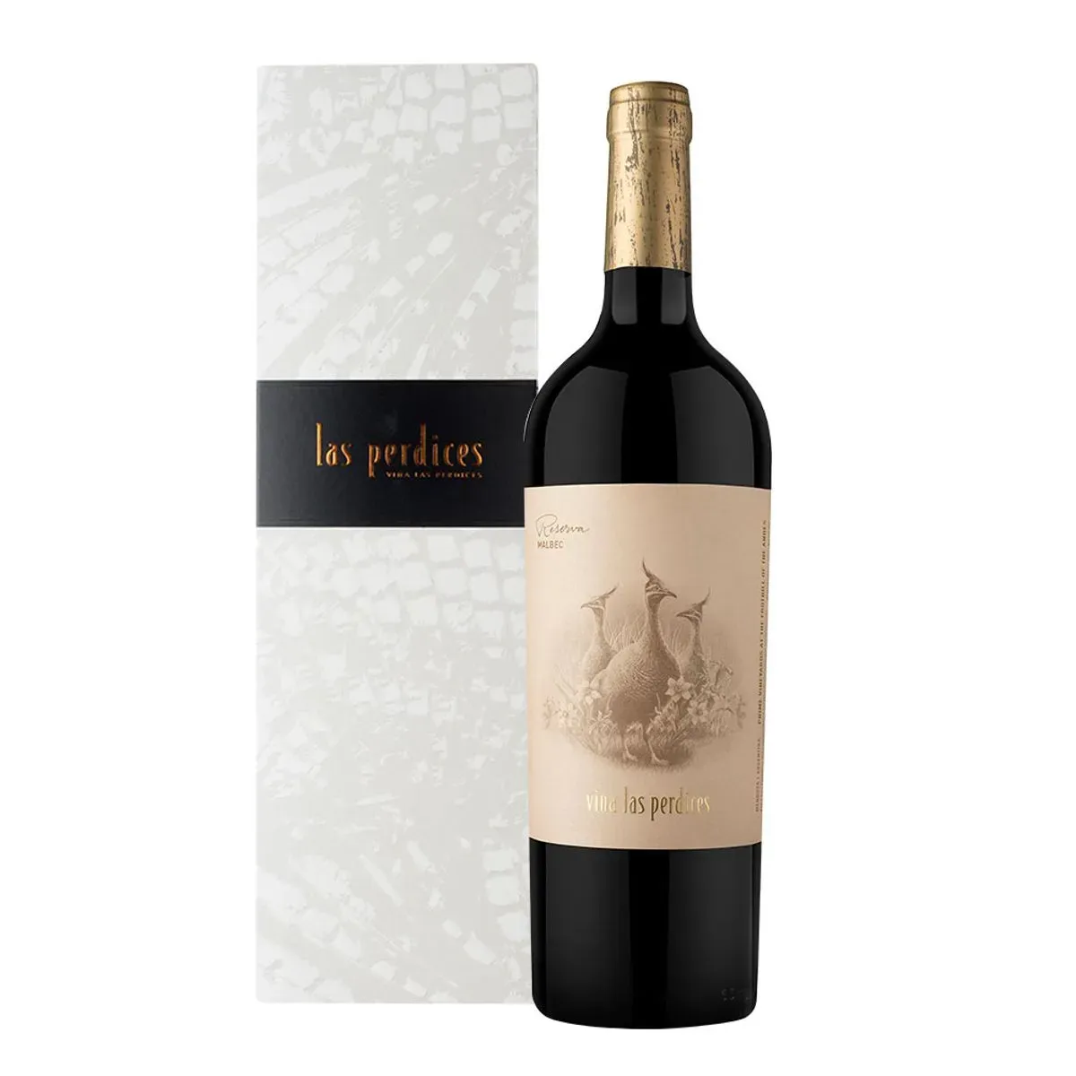 ESTUCHE PERDICES RESERVA MALBEC DIA DEL PADRE x750cc