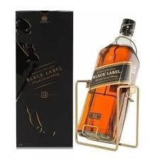 WHISKY JOHNNIE WALKER BLACK LABEL x3 LITROS