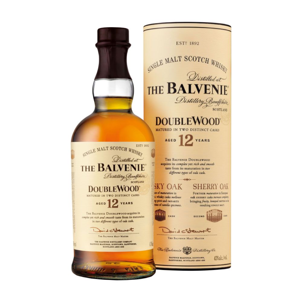 WHISKY BALVENIE 12 AÑOS x700