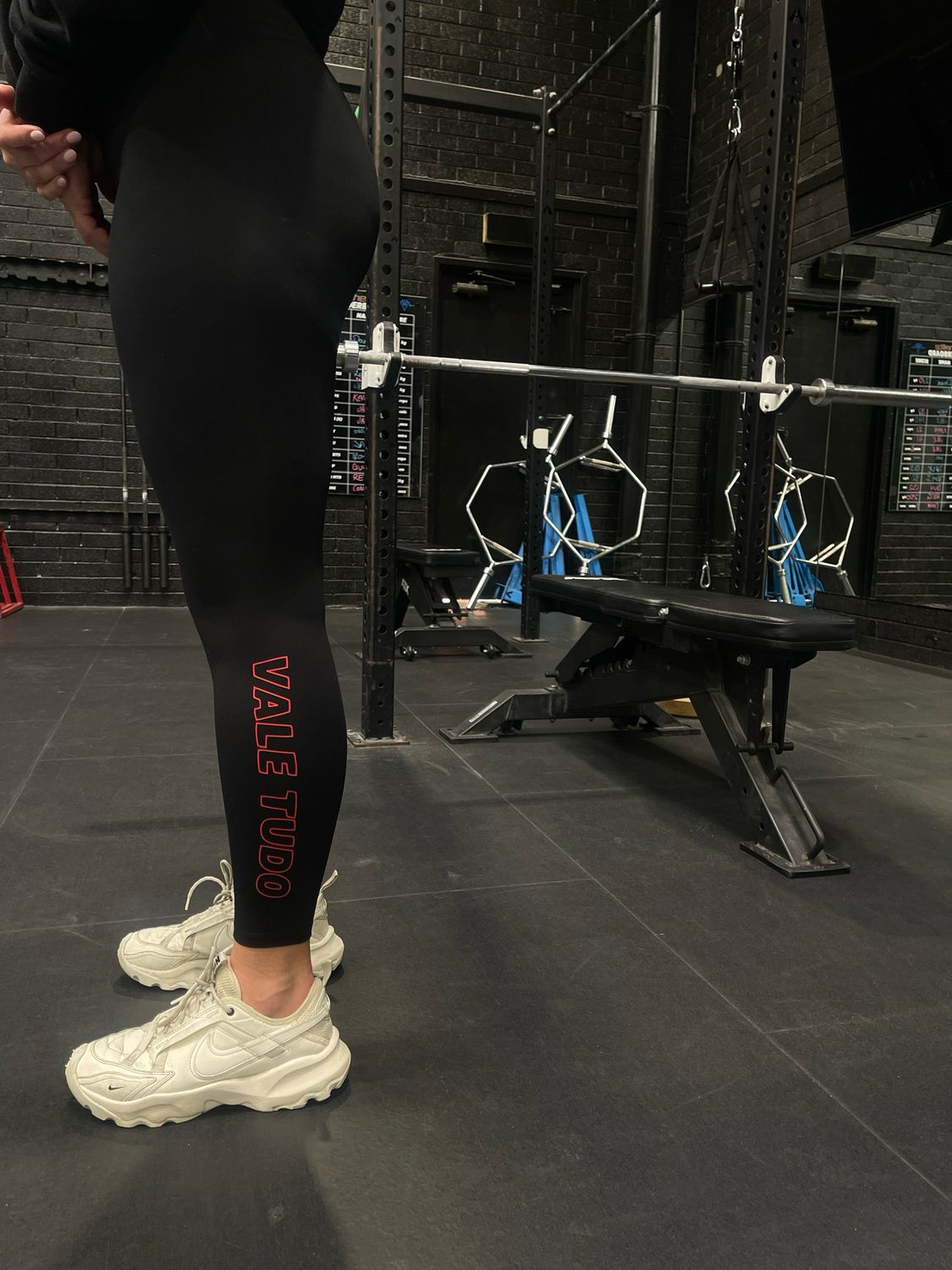 Women’s Black/Red Leggings
