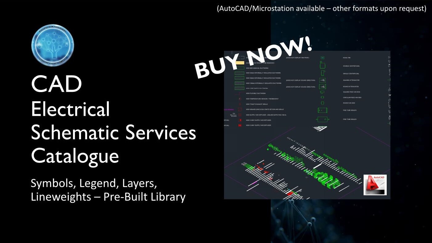 CAD Schematic Services Catalogue