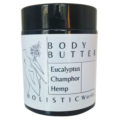 Eucalyptus, Camphor and Hemp Body Butter