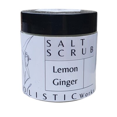Salt Scrub Lemon and Ginger 100ml