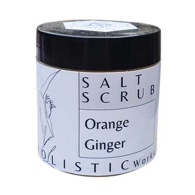 Salt Scrub Orange and Ginger 100ml