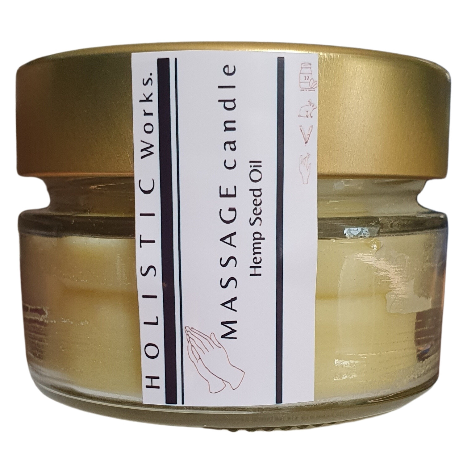Massage Candle Hempseed Oil 100ml